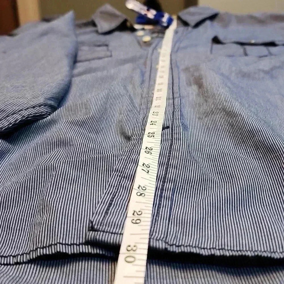 Nautica reproduction NJ-99 NJC contract long sleeved button down deck shirt. XXL - Picture 16 of 16